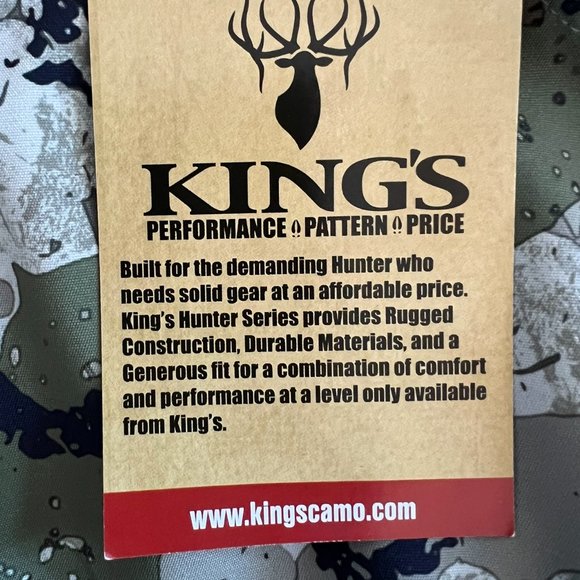 King's NEW Women's Hunter Cargo Pant 2.0 In Camo Size 16 - Picture 15 of 15